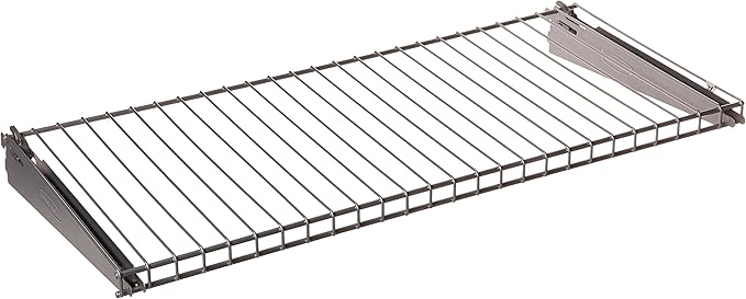 Rubbermaid Configurations 26" Shelving Kit Set of 2 Shelves Titanium Expandable Organization for Home/Laundry/Bathroom/Mudroom/Pantry/Linen Closet/Garage