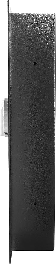 Barska Biometric Fingerprint Wall Safe with Adjustable Shelves – Steel Security Safe with Pry-Resistant Deadbolts, Mountable for Home, Office, and Business Use - In wall safe - Hidden Safe Cabinet