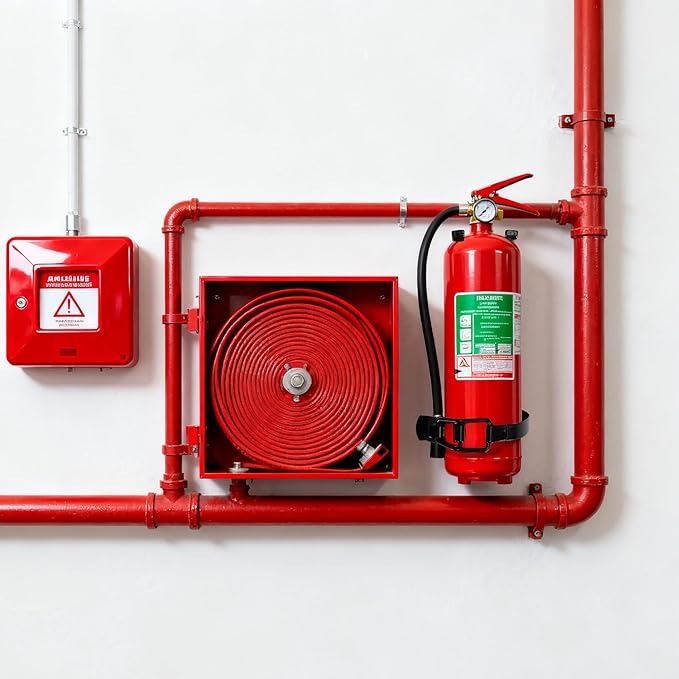 2 Pack Fire Extinguisher Brackets, 2.5 LB Fire Extinguisher Wall Mount Bracket, Metal Heavy Duty Fire Extinguishers Holder for Home, Car, RV, Truck, Mini Fire Extinguishers (Non-Universal)