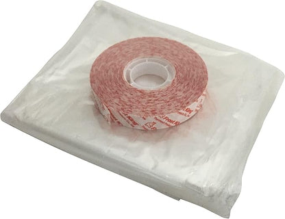 Frost King V73/4T Shrink Film Window KIT, 4-Pack, Clear, Transparent
