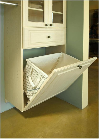 Rev-A-Shelf CTOHLSL-16-1 Sidelines 21-7/8" Cloth Canvas Liner for Tip Out Hamper CTOHBSL-161419-CR-1 - Tan