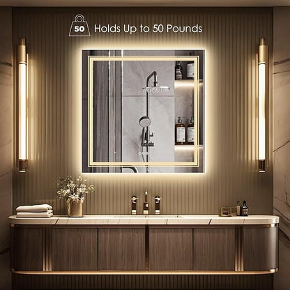 Houseables French Cleat Hanger, Mirror Hanging Kit, Mirror Hanging Hardware, Heavy Duty Picture Hangers, Mounting Bracket, Z Clips, Z Brackets for Wall Mounting, Aluminum, Metal, 50 LBS, 6 in, 3 Pair