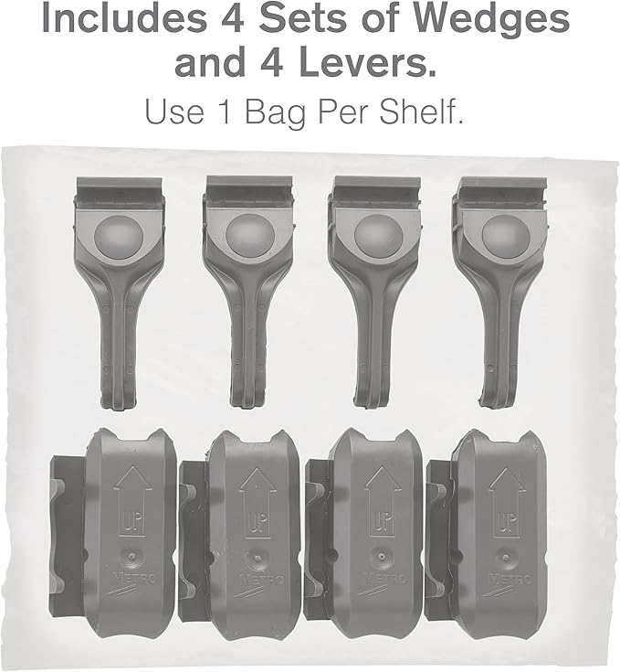 Metro SAKITA2 Replacement Levers/Wedges for Super Adjustable Super Erecta Wire Shelving