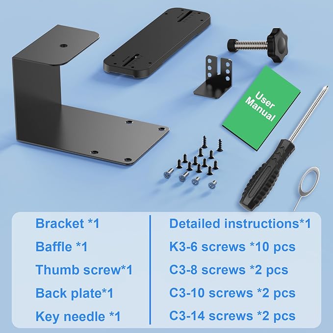 Anti-Theft Doorbell Mount No Drill Compatible with Orbitell/Reolink Video Doorbell, Adjustable Mounting Bracket Holder Accessories for Apartment Rentals, Enhanced Protection Doorbell Mount Bracket