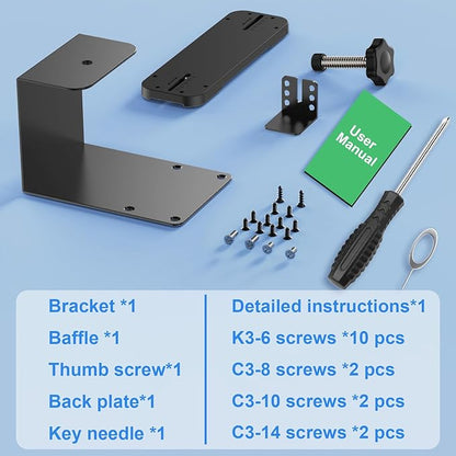 Anti-Theft Doorbell Mount No Drill Compatible with Orbitell/Reolink Video Doorbell, Adjustable Mounting Bracket Holder Accessories for Apartment Rentals, Enhanced Protection Doorbell Mount Bracket