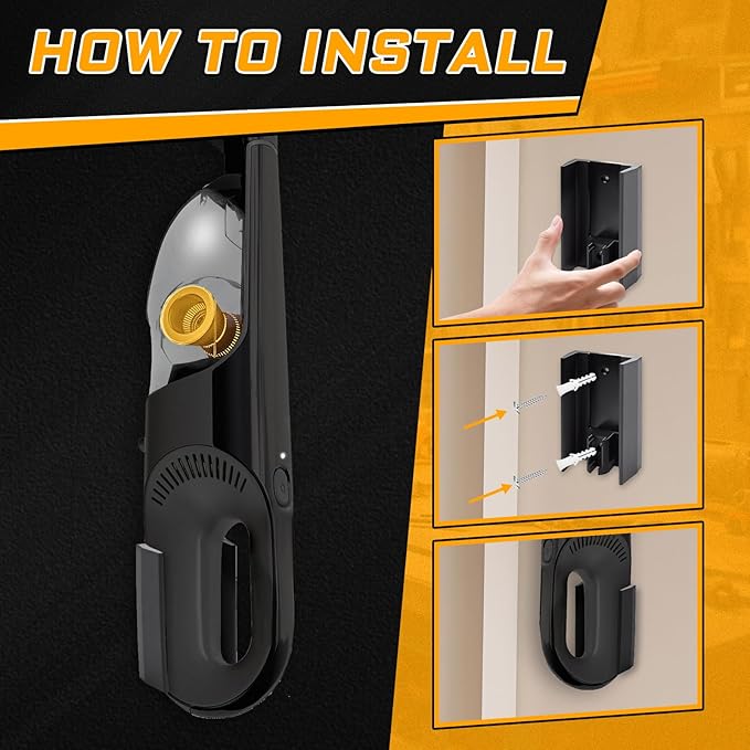 Wall Mount for Shark Ultra Cyclone Handheld Vacuum, Vacuum Holder Accessories for Shark CH951