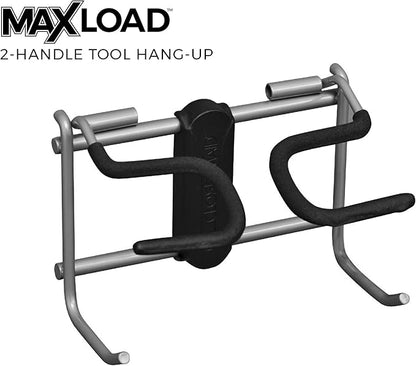 ClosetMaid 35563 MaxLoad Two-Handle Garage & Utility Hang Up Hooks