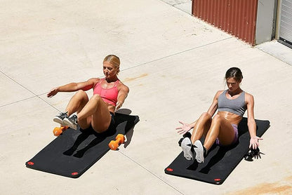 SPRI Hanging Exercise Mat, Fitness & Yoga Mat for Group Fitness Classes, Commercial Grade Quality with Reinforced Holes