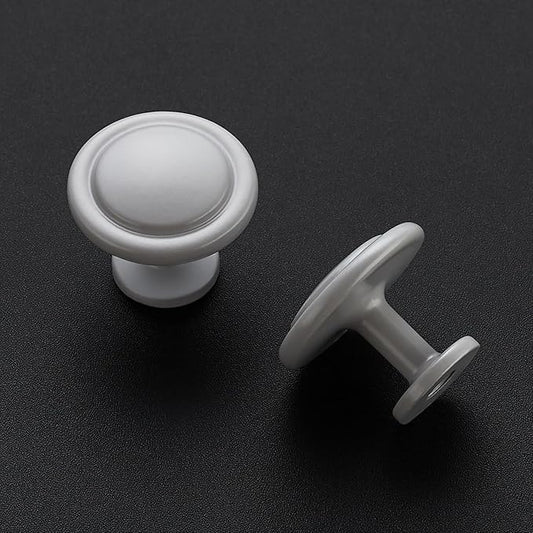 Ravinte 40 Pack 1-1/4 inch Kitchen Cabinet/Drawer/Dresser Knobs Grey Zinc Drawer Pulls/Handles