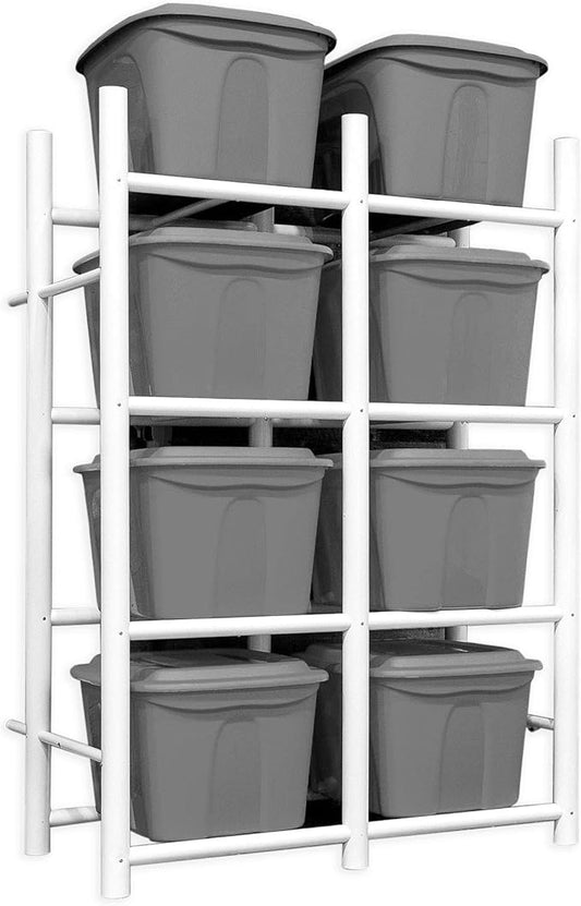 PROSLAT Bin Warehouse Rack – 8 Totes