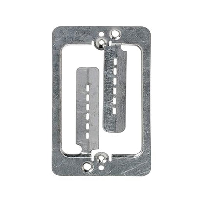 Cmple - Drywall Bracket Single-Gang Standard Wall Plate - Includes Drywall Screws – Metal (10PACK)