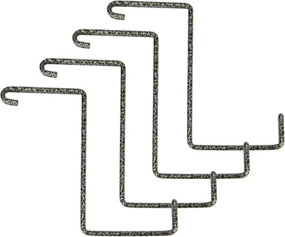 HyLoft 00682 Add-On Storage Hook Accessory for HyLoft Model 625 and 651, Hammertone, 4-Pack