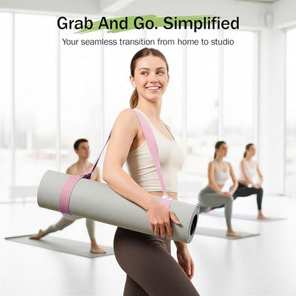 Slim Panda Yoga Mat Straps for Carrying, Adjustable Yoga Mat Carrier Sling Fits All Mats(Mat Not Included)