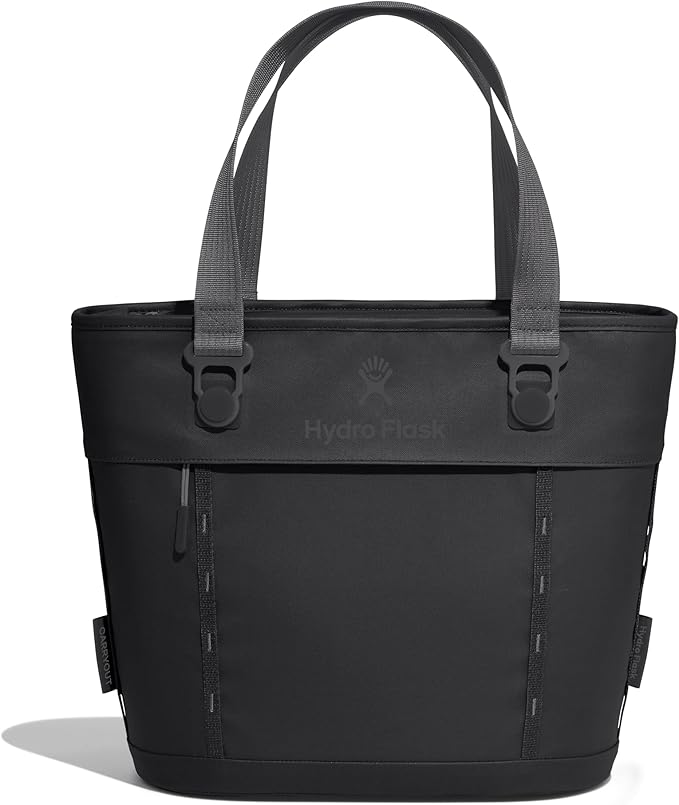 Hydro Flask Carryout Tote - Insulated Tote Bag - 10 L Capacity in Black