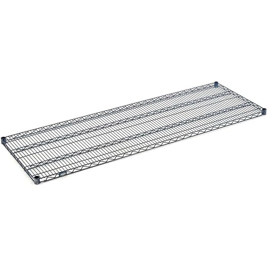 Nexel Nexelon Additional Wire Shelf for Wire Shelving Units, 600-800 lb Capacity, 21"W x 60"L, Blue