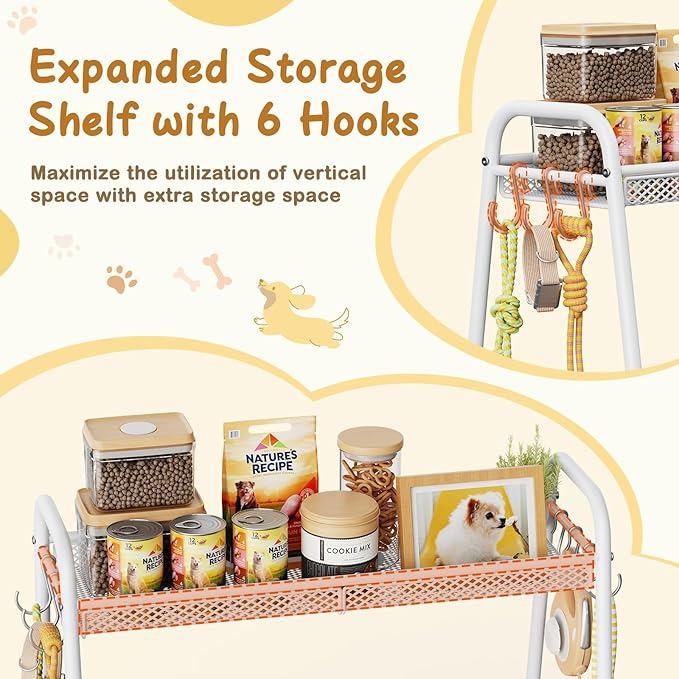Large Dog Toy Basket (23.6"x11.2"x9.7"), Dogs Toy Bin with Storage Organizer, Trapezoid Toy Box for Dog Stuff Accessories, Pet Toy Storage Holder Chest for Cat Dogs Essential Supplies