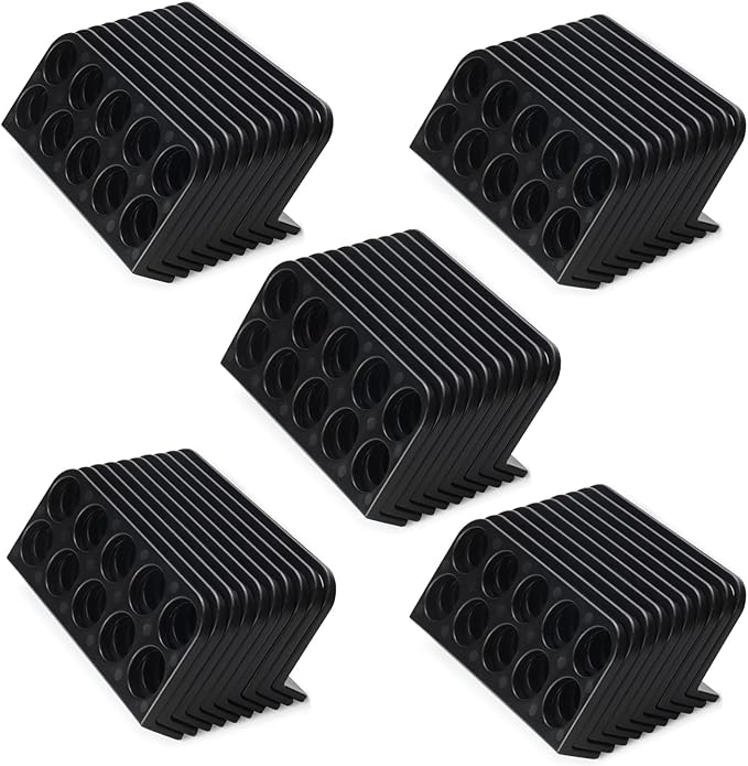 50Pack Cable Chase Wire Bracket,Cable Chase Bracket Support Organizer for NMB,Wire Stackers Keep Electrical Cord Tidy Clean&Save Time Space Labor,1" with 10-Hole Design