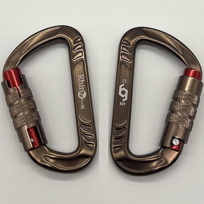 12kN (2697 lbs) Heavy Duty Carabiner Clips, for Securing Pets, Outdoor, Camping, Hiking, Hammock, Dog Leash Harness, Keychains