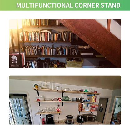 20 PCS L Corner Brace Heavy Duty Shelf Brackets 4 x 3 Inch L Joint Angle Brackets Shelf Support Corner Braces for Shelves, Furniture Cabinet Bookshelf with Screws