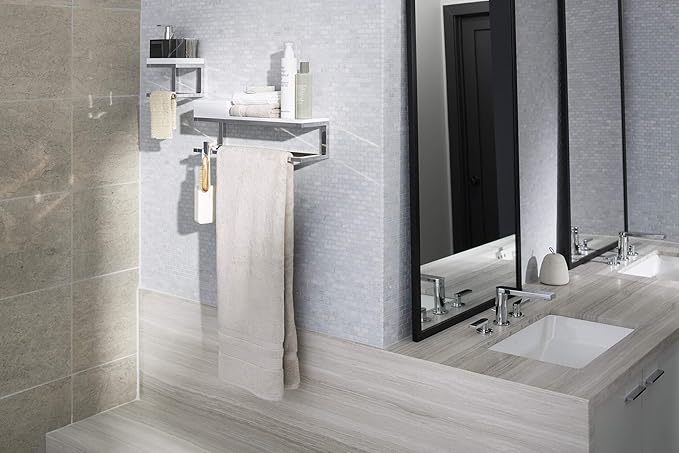 Kohler 27354-CP Draft-Towel Bar, Polished Chrome
