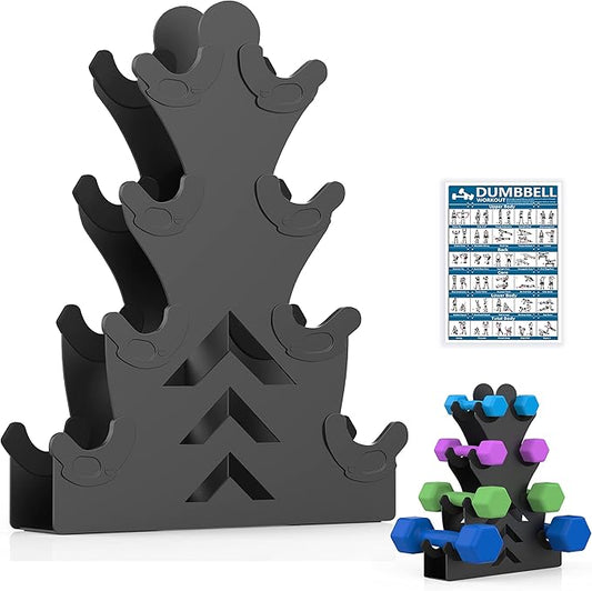 Dumbbell Storage Rack Weight Organizer Rack Only for Home Gym Weight Rack No need Assembly