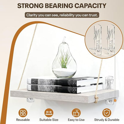 20 PCS Locking Shelf Pegs 5mm*3/4" Plastic Clear Shelf Pins & Pegs for Kitchen Cabinets, Bookcases, Wardrobe Transparent Plastic Shelf Support Pins, Compatible with All Standard 5mm Holes