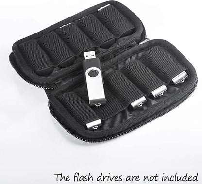 Flash Drive Case JBOS USB Holder Storage Bag,Thumb Drive Caes, Jump Drive Case, USB Organizer