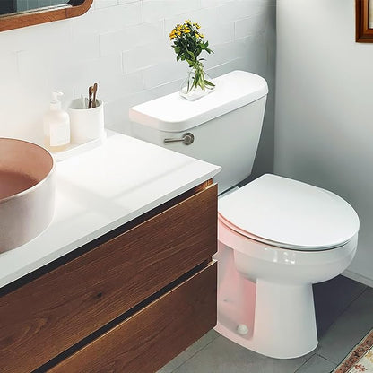 Korky Strong Arm Metal Toilet Handle and Lever - Universal to Fit Front, Angled, Side, Left, and Right Mount Toilets - Brushed Nickel, Simple Style, 6074BP