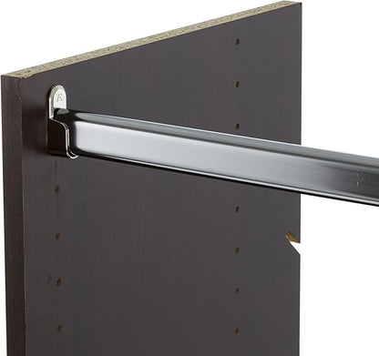 Easy Track Hanging Tower Kit Closet Storage, Truffle