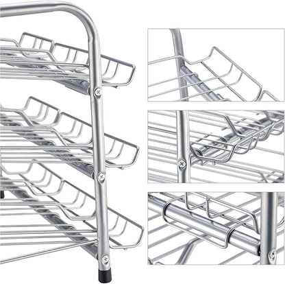 Rice rat Can Organizer for Pantry, Can Rack Can Storage Dispenser for Canned Food (3 tiers)