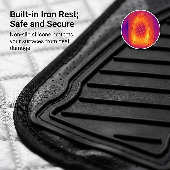 Magnetic Ironing Mat - Portable Ironing Board for Table Top, Home, Laundry, Travel, Office, RV