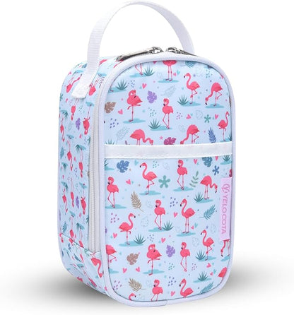 Yelocota Small Insulated Lunch Bag- Snack Bag- Mini Cooler Bag with Handle for Travel,Work,School(Storage Space below 20oz)- Also Suitable for Pairing with Food Jar