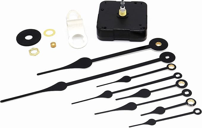 TIKROUND Include Hands Quartz DIY 12888 Wall Clock Movement Mechanism Battery Operated DIY Repair Parts Replacement