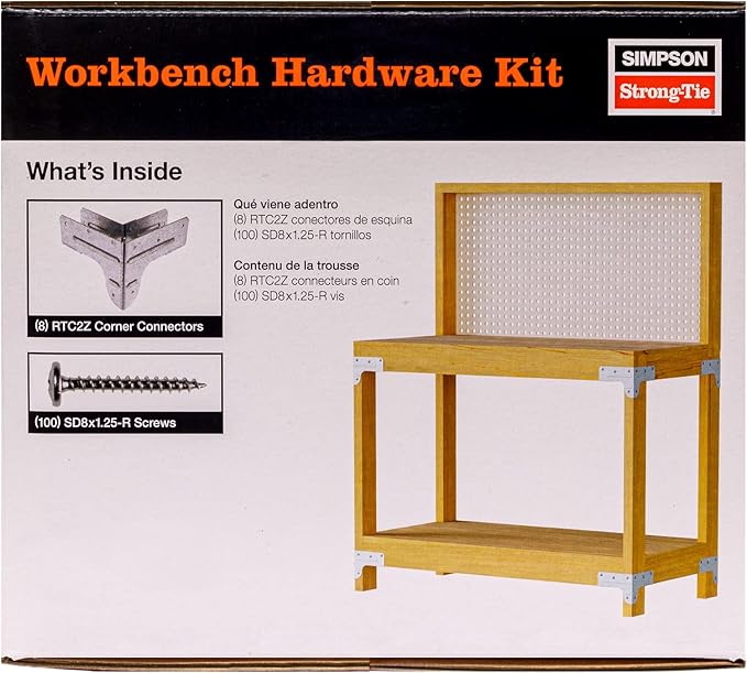 Simpson Strong-Tie WBSK Workbench and Shelving Hardware Kit (2-Pack)
