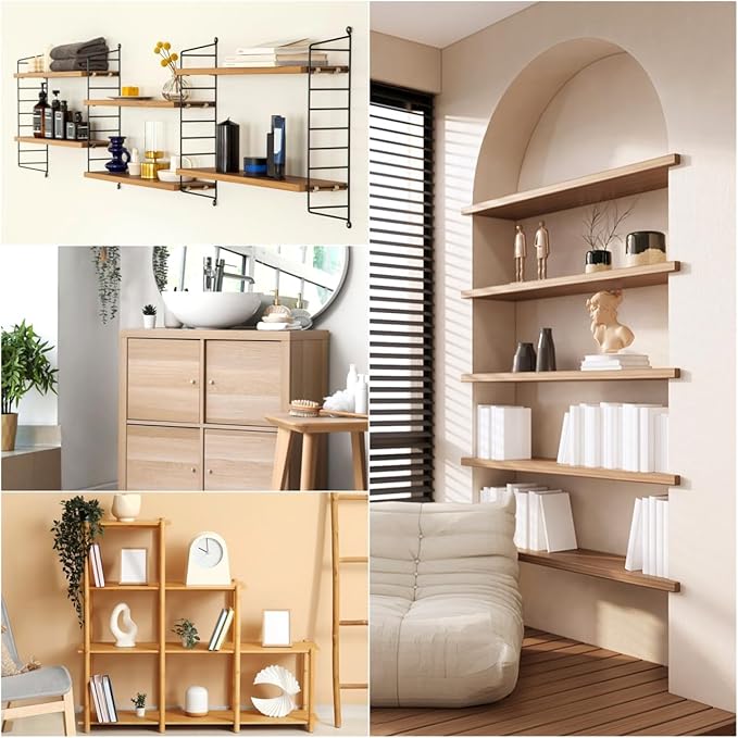 balacoo Heavy Duty Metal Cabinet Shelf Clips 12 Pcs Durable File Cabinet Support Clips for Adjustable Shelving Systems and Wire Shelves 0.98 X 0.62 X 0.35 Inch