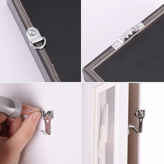 Mr. Pen Picture Hanging Kit, 220pc - Wall Hangers, Picture Hangers, Nails, Hooks