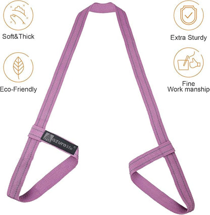 [MAT NOT Included] Yoga Mat Sling, Yoga Mat Straps for Carrying, Easy-Cinch Yoga Mat Holder Strap