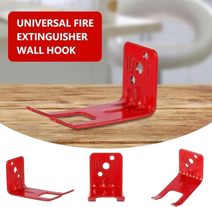 Fire Extinguisher Mounts & Brackets,2 Pack Fire Extinguisher Brackets and Holders,Wall Hook Holder Hanger for 10 lb fire Extinguisher Mount