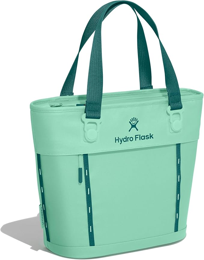 Hydro Flask Carryout Tote - Insulated Tote Bag - 10 L Capacity in Mermaid Green