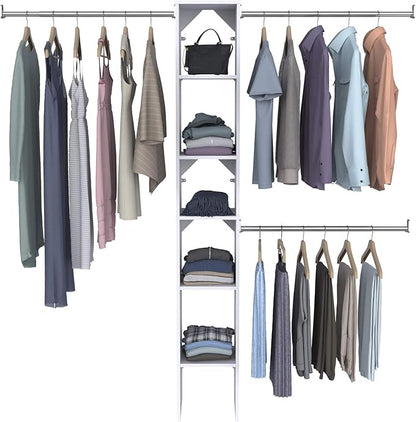 ClosetMaid 4867 SuiteSymphony 12-Inch Starter Tower Kit, Pure White