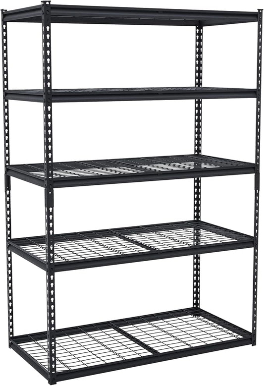 Towallmark Heavy Duty Storage Shelves 60 * 24in - Storage Shelves, Heavy Duty Storage Shelves, Metal Storage Utility Rack Shelf Unit, Easy Assemble Garage Storage Shelving