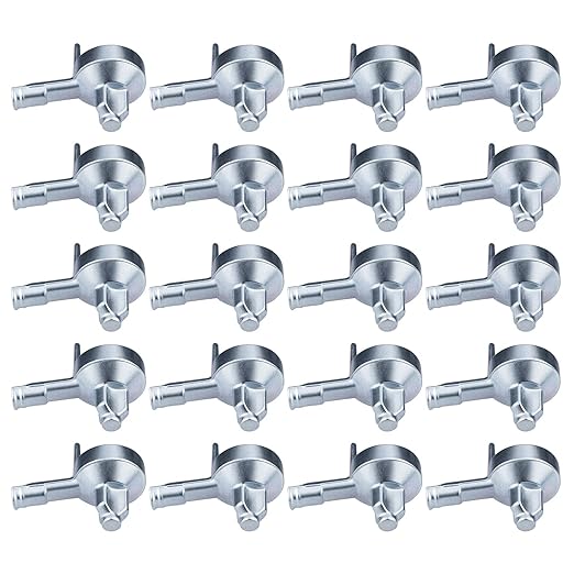 Shelf Support Pins/Pegs for IKEA Part 131372, for Billy, Lommarp, Morliden, Songesand, Eket, Sundlandet and Similar Systems, Zinc Alloy Die-Cast Shelf Pegs - 20 Pcs