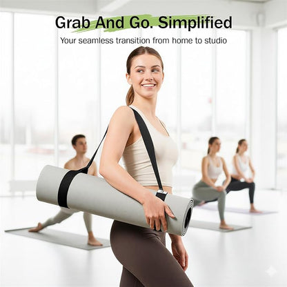 Slim Panda Yoga Mat Straps for Carrying, Adjustable Yoga Mat Carrier Sling Fits All Mats(Mat Not Included)