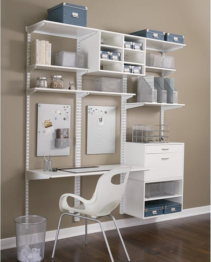 Organized Living freedomRail Upright for freedomRail Closet System, 48-inch - White