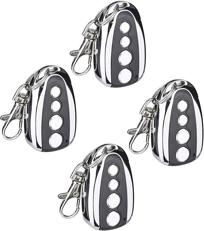CO-Z Remote Control for Automatic Sliding Gate Opener Hardware, Electric Rolling Driveway Gate Opener Closer Security Kit Remote 4PCS