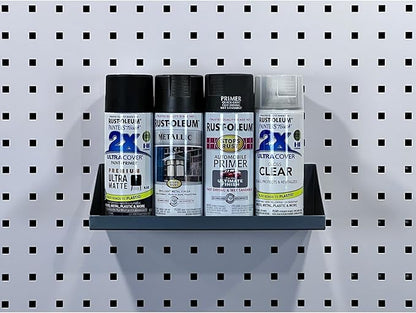 Triton Products LocBoard Shelf- 12inWx6inDx3inH Silver Model# 56126-SLV