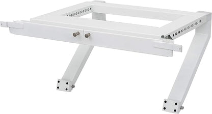 Top Shelf TSB-2438 Universal Heavy Duty Window Air Conditioner AC Support Bracket -Holds Up to 225 lbs., No Drilling or Tools Required, White