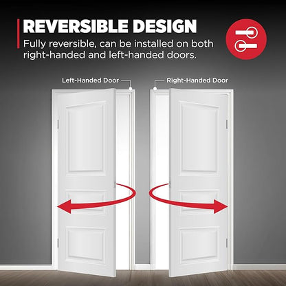 Kwikset Casey Entry Door Handle with Lock and Key, Secure Keyed Reversible Lever Exterior, for Front Entrance and Bedrooms, Satin Nickel, 4 Pack, Pick Resistant SmartKey Rekey Security and Microban