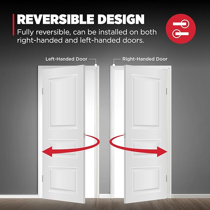Kwikset Casey Entry Door Handle with Lock and Key, Secure Keyed Reversible Lever Exterior, for Front Entrance and Bedrooms, Matte Black, 4 Pack, Pick Resistant SmartKey Rekey Security and Microban