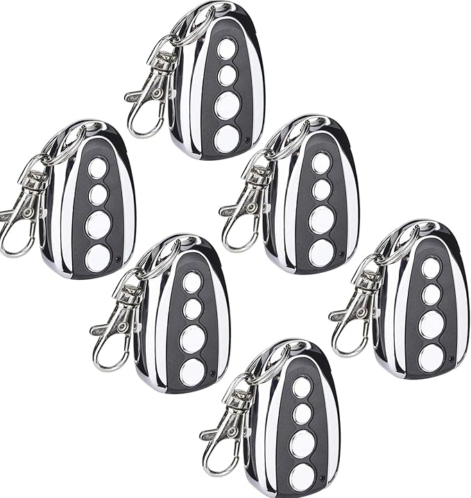 CO-Z Remote Control for Automatic Sliding Gate Opener Hardware, Electric Rolling Driveway Gate Opener Closer Security Kit Remote 6PCS